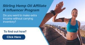 stirling hemp oil affiliate and influencer program