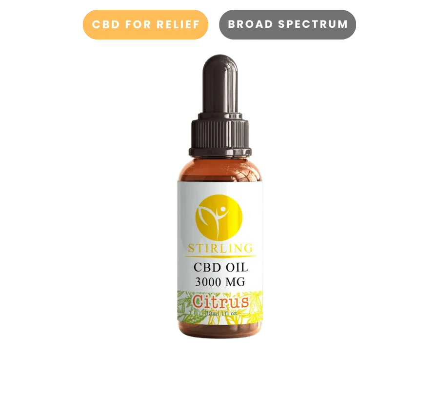 Broad Spectrum CBD Oil 3000mg