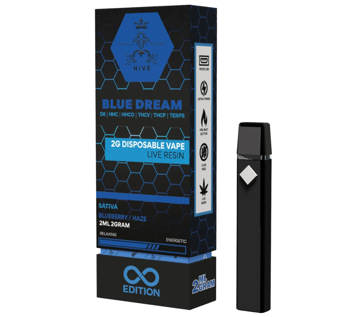 Blue Dream Strain Vape Pen