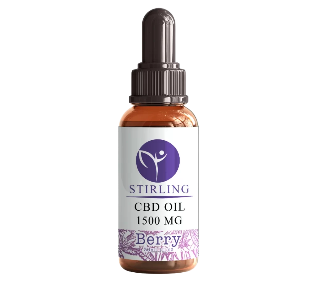 Broad Spectrum CBD Oil 1500 mg - Stirling CBD