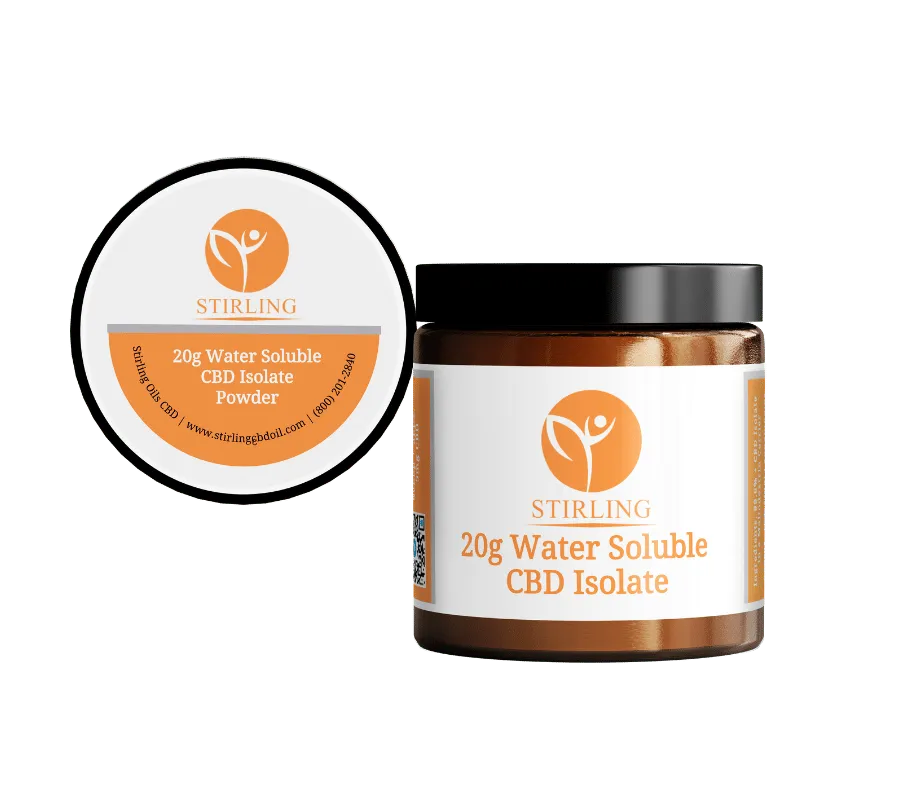 Water Soluble CBD Isolate Powder
