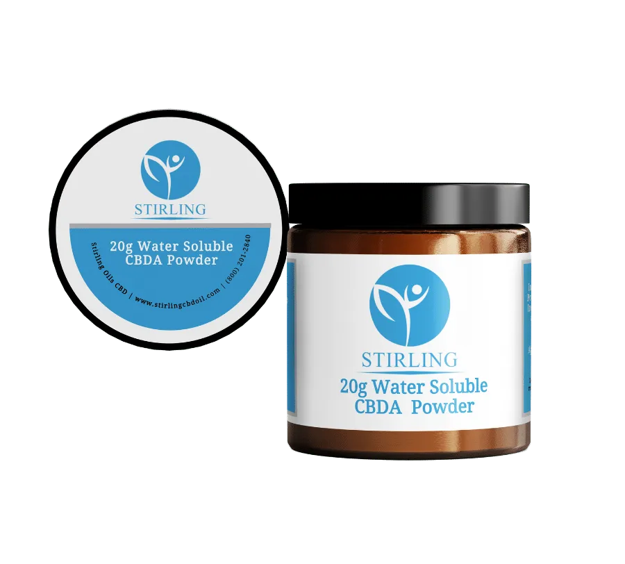 Water Soluble CBDA Powder